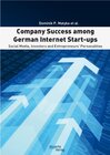 Buchcover Company Success among German Internet Start-ups: Social Media, Investors and Entrepreneurs' Personalities