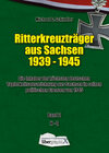 Buchcover Ritterkreuzträger aus Sachsen 1939 - 1945