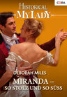 Buchcover Miranda - so stolz und so süß