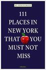Buchcover 111 Places in New York that you must not miss