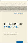 Buchcover Kohls Einheit unter drei