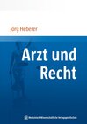 Buchcover Arzt und Recht