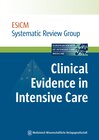 Buchcover Clinical Evidence in Intensive Care