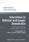 Buchcover Internisten in Diktatur und junger Demokratie