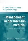 Buchcover Management in der Intensivmedizin