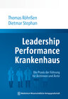 Buchcover Leadership Performance Krankenhaus