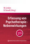Buchcover Erfassung von Psychotherapie-Nebenwirkungen