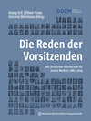 Buchcover Die Reden der Vorsitzenden der Deutschen Gesellschaft für Innere Medizin 1882-2024