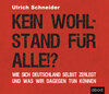 Buchcover Kein Wohlstand für alle!?