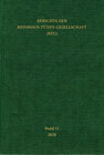 Buchcover Berichte der Reinhold-Tüxen-Gesellschaft (RTG)