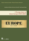 Buchcover L’Europe dans la revue Europe (1923-2023)