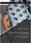 Buchcover Praxiswissen zum SOP-Management im GxP Umfeld: Ein Wegweiser im pharmazeutischen Qualitätsmanagement. Michaela Sommer