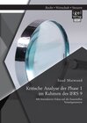 Buchcover Kritische Analyse der Phase 1 im Rahmen des IFRS 9: Mit besonderem Fokus auf die finanziellen Vermögenswerte. Saad Maiwa
