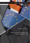 Buchcover Die Corporate Governance der Societas Europaea (SE). Patrick S. Ulrich
