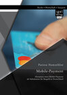 Buchcover Mobile-Payment: Akzeptanz eines Mobile-Payment als Substitution für Bargeld in Deutschland