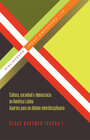 Buchcover Cultura, sociedad y democracia en América Latina.