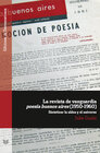 Buchcover La revista de vanguardia "poesía buenos aires" (1950-1960).