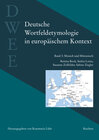 Buchcover Deutsche Wortfeldetymologie in europäischem Kontext (DWEE)