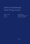 Buchcover Jahrbuch Musiktherapie / Music Therapy Annual