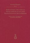 Buchcover Medieval theories of the creative act, Théories médiévales de l’acte créatif, Theorien des kreativen Akts im Mittelalter