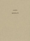 Buchcover Mulva VI