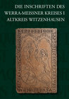 Buchcover Die Inschriften des Werra-Meißner-Kreises I
