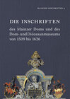 Buchcover Die Inschriften des Mainzer Doms und des Dom- und Diözesanmuseums von 1509 bis 1626