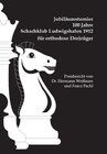 Buchcover Jubiläumsturnier 100 Jahre Schachklub Ludwigshafen 1912 für orthodoxe Dreizüger
