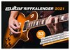 Buchcover guitar-Riffkalender 2021