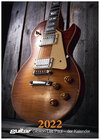Buchcover guitar Gibson Les Paul – der Kalender 2022