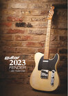 Buchcover guitar Fender Kalender 2023