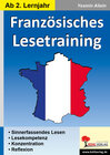 Buchcover Französisches Lesetraining