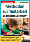 Buchcover Methoden zur Textarbeit im Deutschunterricht