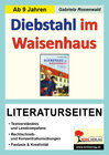Buchcover Diebstahl im Waisenhaus / Literaturseiten