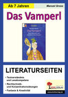 Buchcover Das Vamperl / Literaturseiten