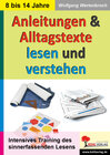 Buchcover Anleitungen und Alltagstexte lesen und verstehen