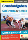 Buchcover Mathe ganz praktisch - Den Grundaufgaben auf die Sprünge helfen