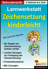 Buchcover Zeichensetzung kinderleicht - Lernwerkstatt