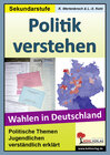 Buchcover Politik verstehen - Wahlen in Deutschland