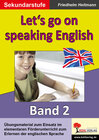 Buchcover Let's go on speaking English