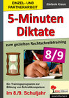 Buchcover 5-Minuten-Diktate / Klasse 8-9