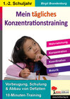 Buchcover Mein tägliches Konzentrationstraining, 1./2. Schuljahr