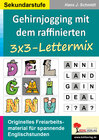 Buchcover Gehirnjogging mit Kohls 3x3-Lettermix