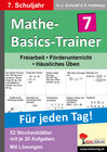 Buchcover Mathe-Basics-Trainer / Klasse 7