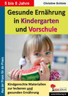 Buchcover Gesunde Ernährung in Kindergarten und Vorschule