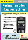 Buchcover Rechnen mit dem Taschenrechner - 9./10. Schuljahr