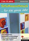 Buchcover Kindergarten- & Schulhausschmuck für das ganze Jahr