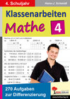 Buchcover Klassenarbeiten MATHE / Klasse 4