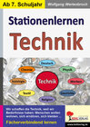 Buchcover Stationenlernen Technik