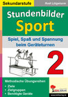 Buchcover Stundenbilder Sport für die Sekundarstufe - Band 2